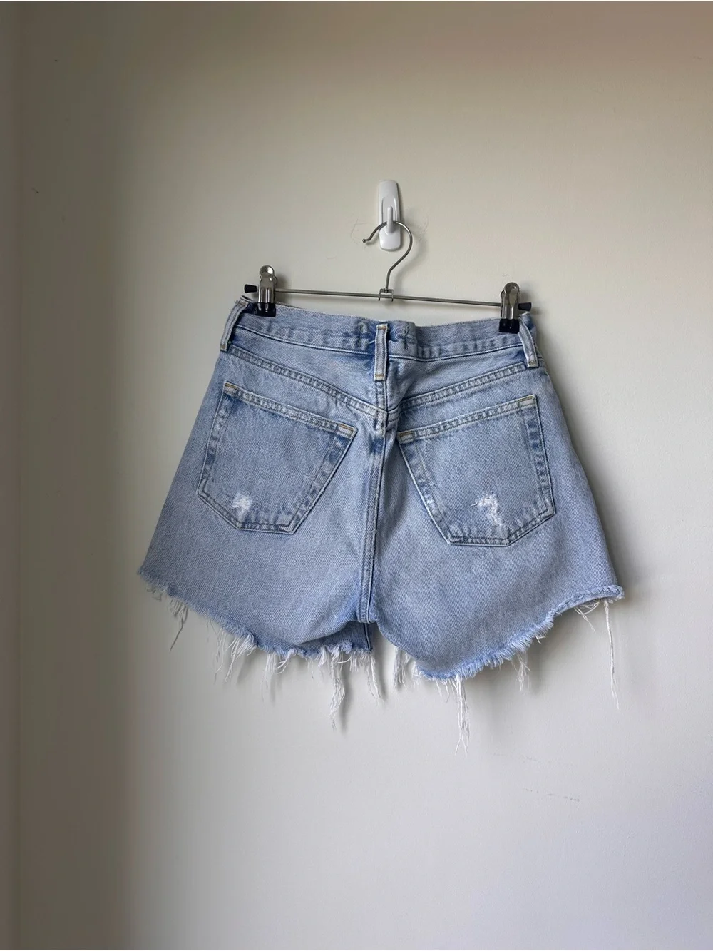 Agolde Parker Long Short in Swapmeet size 23
